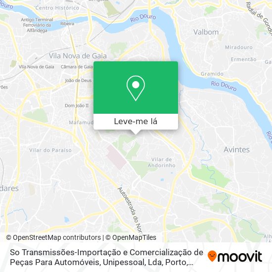 So Transmissões-Importação e Comercialização de Peças Para Automóveis, Unipessoal, Lda mapa