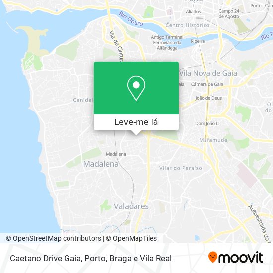 Caetano Drive Gaia mapa