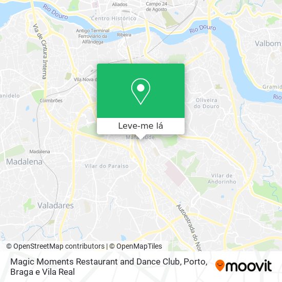 Magic Moments Restaurant and Dance Club mapa