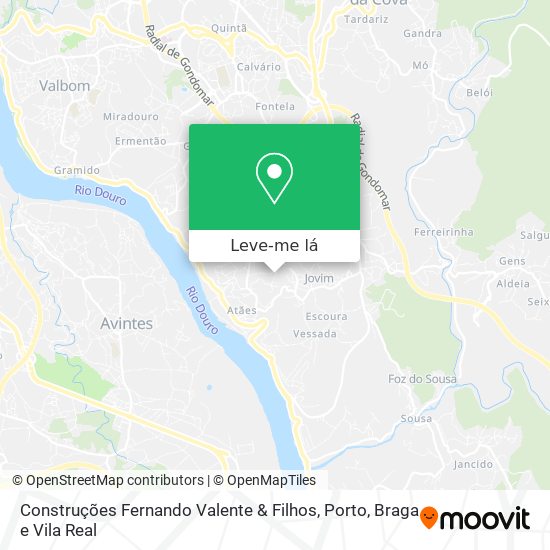 Construções Fernando Valente & Filhos mapa