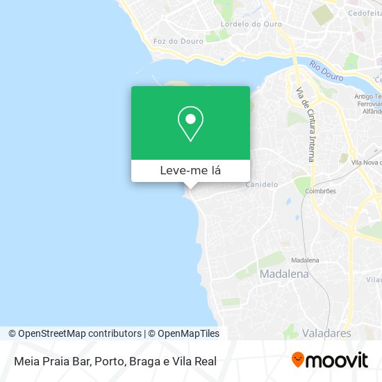 Meia Praia Bar mapa