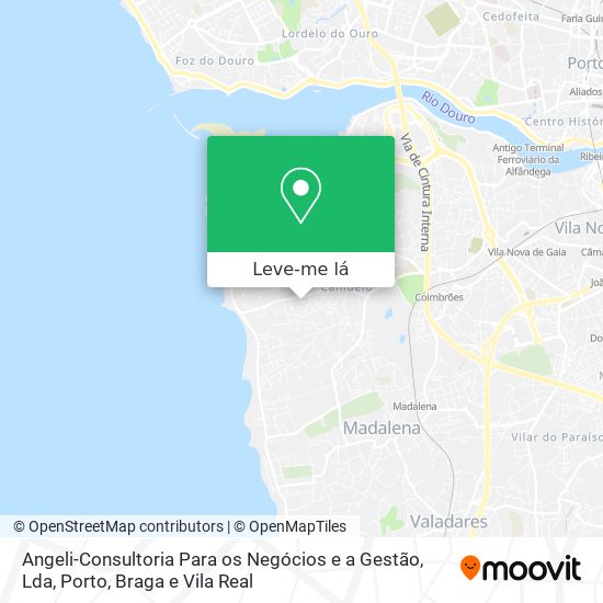 Angeli-Consultoria Para os Negócios e a Gestão, Lda mapa