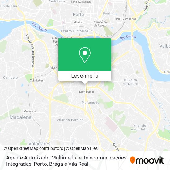 Agente Autorizado-Multimédia e Telecomunicações Integradas mapa