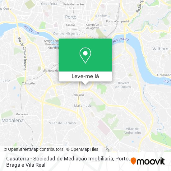 Casaterra - Sociedad de Mediação Imobiliária mapa