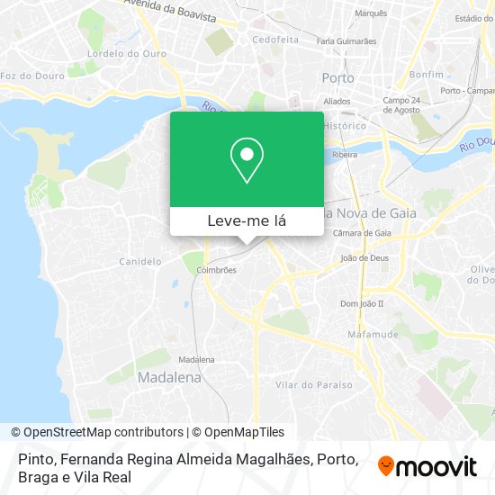 Pinto, Fernanda Regina Almeida Magalhães mapa