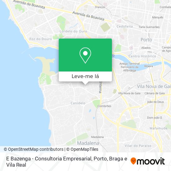 E Bazenga - Consultoria Empresarial mapa