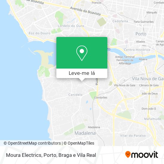 Moura Electrics mapa