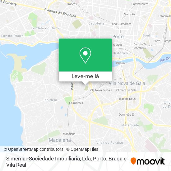 Simemar-Sociedade Imobiliaria, Lda mapa