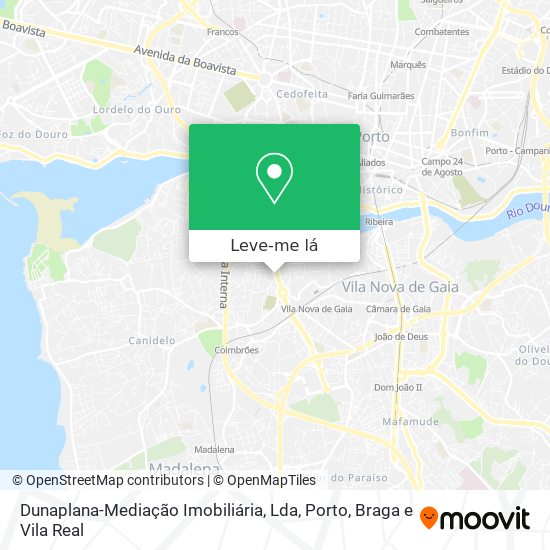 Dunaplana-Mediação Imobiliária, Lda mapa