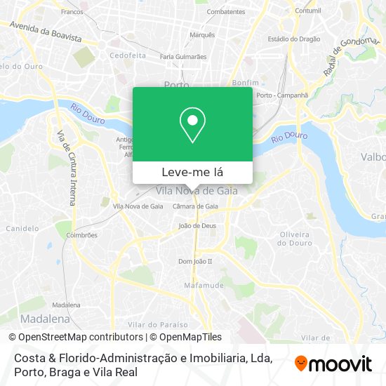 Costa & Florido-Administração e Imobiliaria, Lda mapa