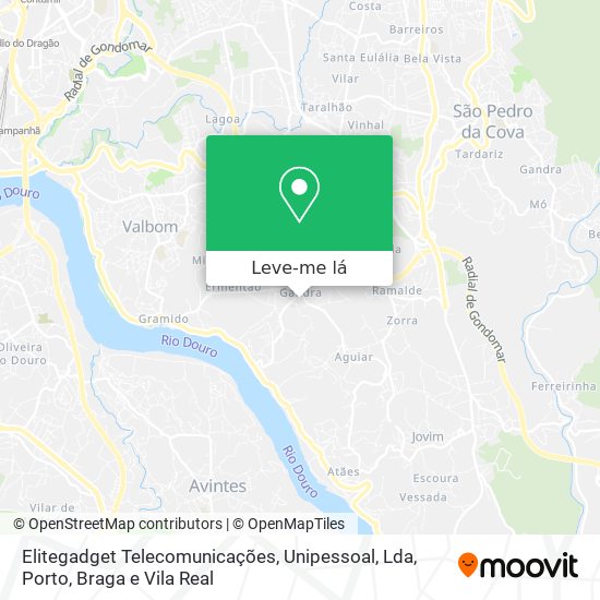 Elitegadget Telecomunicações, Unipessoal, Lda mapa