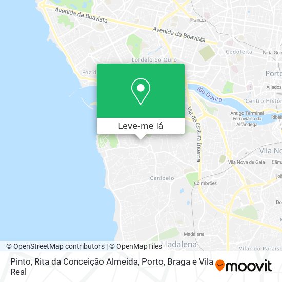 Pinto, Rita da Conceição Almeida mapa