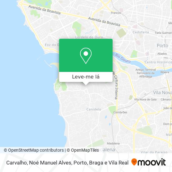 Carvalho, Noé Manuel Alves mapa