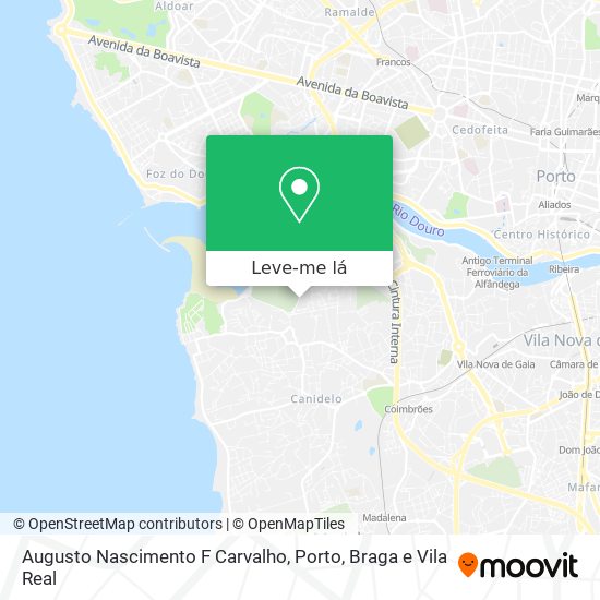 Augusto Nascimento F Carvalho mapa