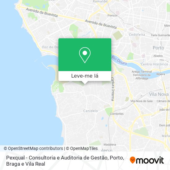 Pexqual - Consultoria e Auditoria de Gestão mapa