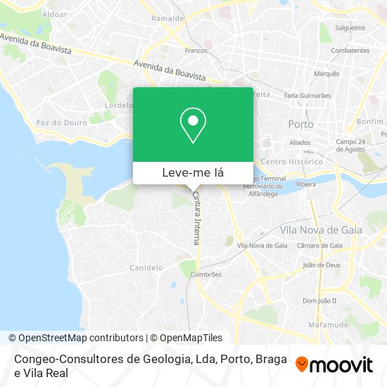 Congeo-Consultores de Geologia, Lda mapa