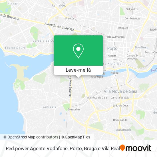 Red.power Agente Vodafone mapa