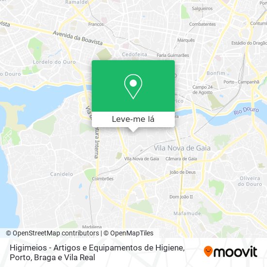 Higimeios - Artigos e Equipamentos de Higiene mapa