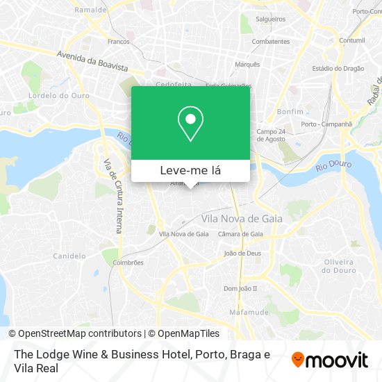 The Lodge Wine & Business Hotel mapa