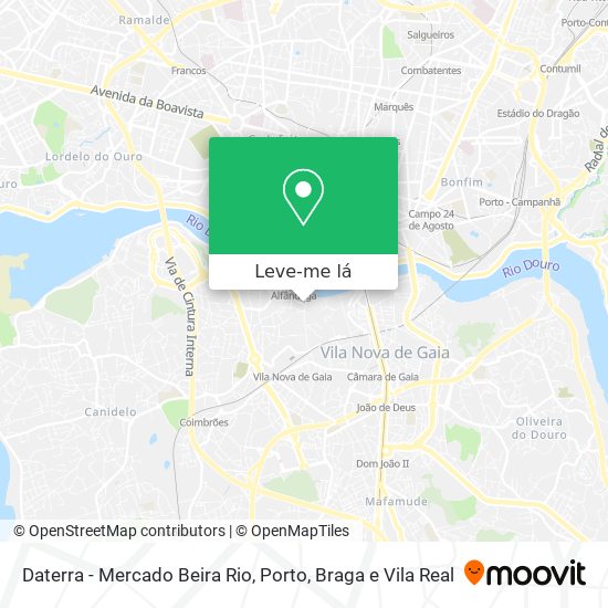Daterra - Mercado Beira Rio mapa