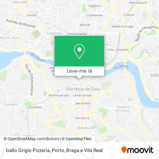Gallo Grigio Pizzeria mapa