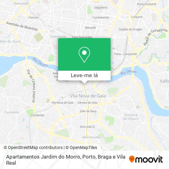 Apartamentos Jardim do Morro mapa