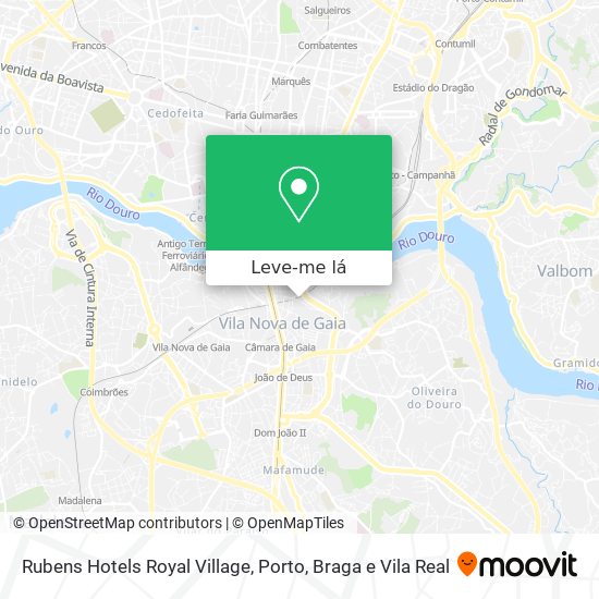 Rubens Hotels Royal Village mapa
