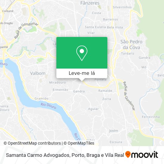 Samanta Carmo Advogados mapa