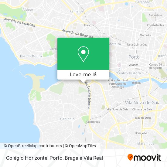 Colégio Horizonte mapa