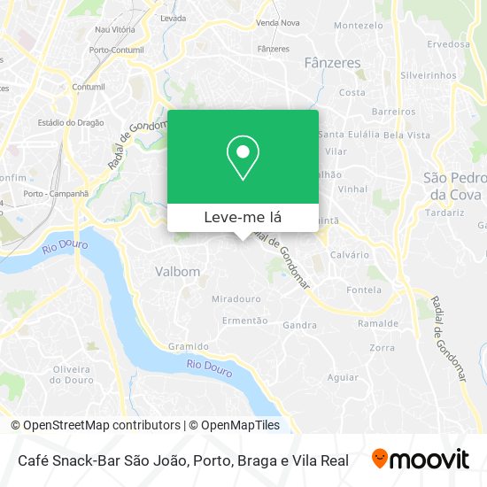 Café Snack-Bar São João mapa