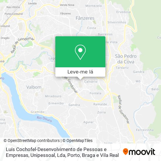 Luís Cochofel-Desenvolvimento de Pessoas e Empresas, Unipessoal, Lda mapa