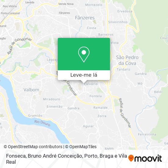 Fonseca, Bruno André Conceição mapa