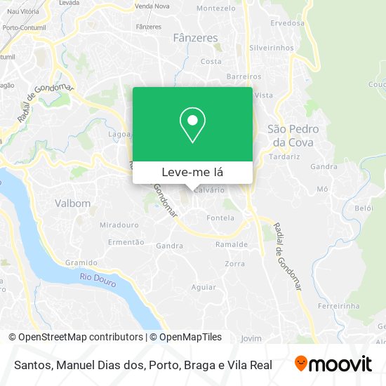 Santos, Manuel Dias dos mapa