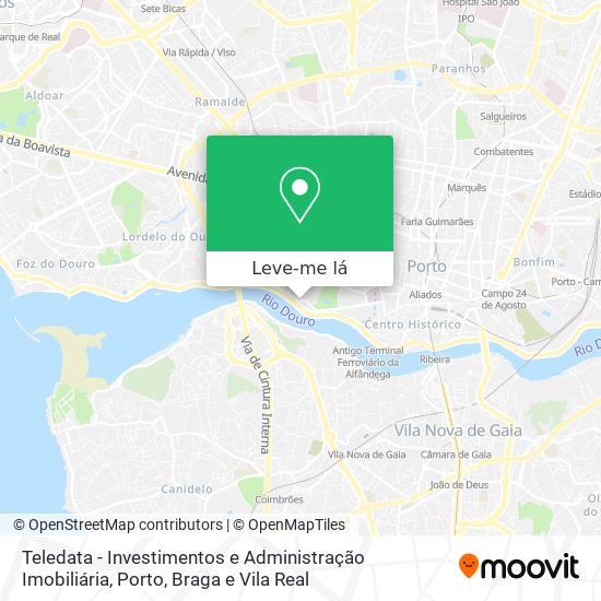 Teledata - Investimentos e Administração Imobiliária mapa