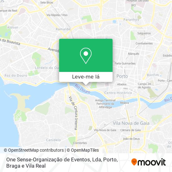One Sense-Organização de Eventos, Lda mapa