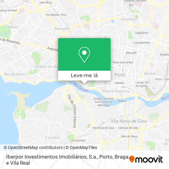 Iberpor Investimentos Imobiliários, S.a. mapa