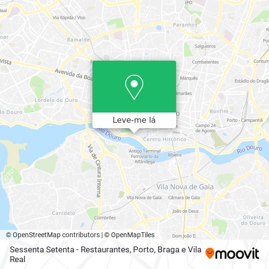 Sessenta Setenta - Restaurantes mapa