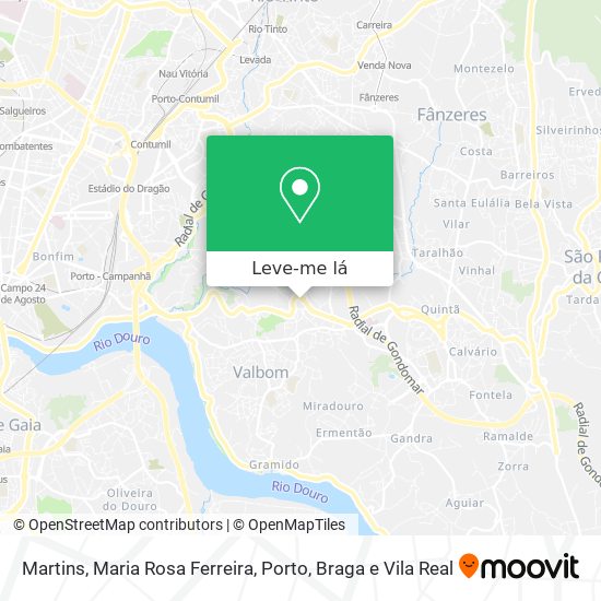 Martins, Maria Rosa Ferreira mapa