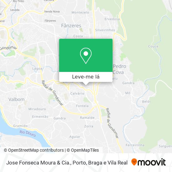 Jose Fonseca Moura & Cia. mapa
