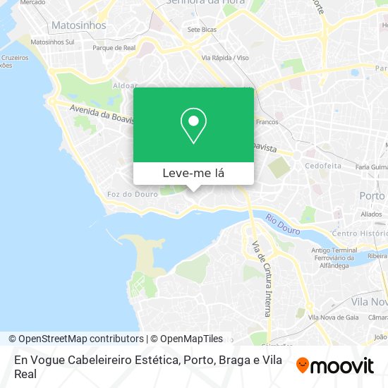 En Vogue Cabeleireiro Estética mapa