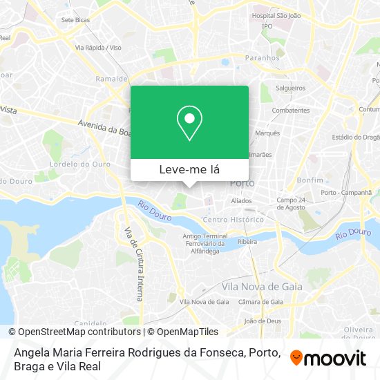 Angela Maria Ferreira Rodrigues da Fonseca mapa