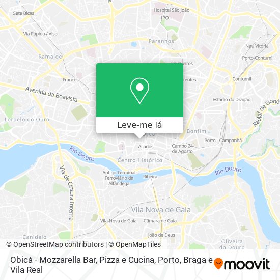 Obicà - Mozzarella Bar, Pizza e Cucina mapa