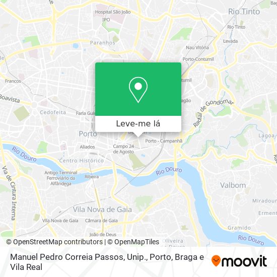 Manuel Pedro Correia Passos, Unip. mapa