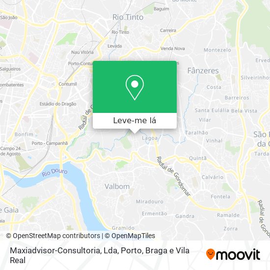 Maxiadvisor-Consultoria, Lda mapa