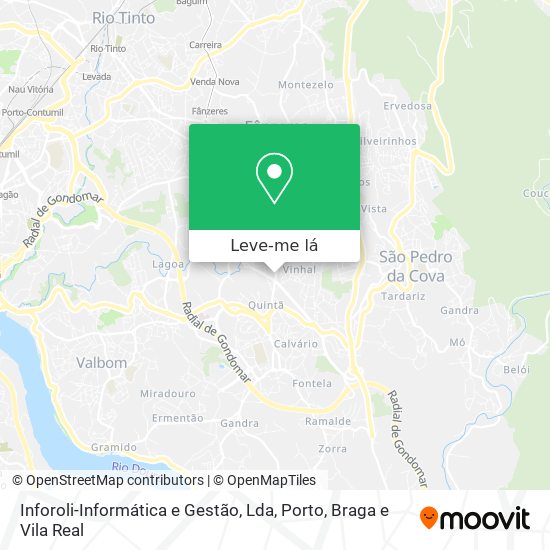 Inforoli-Informática e Gestão, Lda mapa