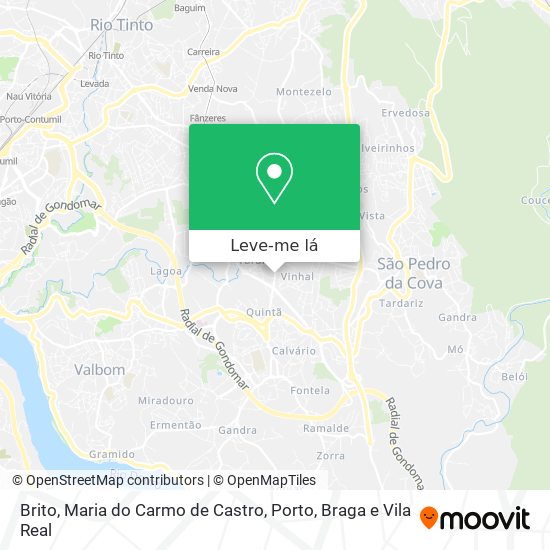 Brito, Maria do Carmo de Castro mapa