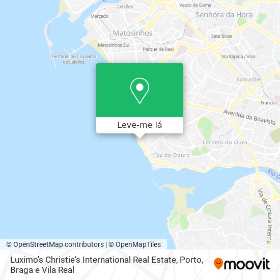 Luximo's Christie's International Real Estate mapa