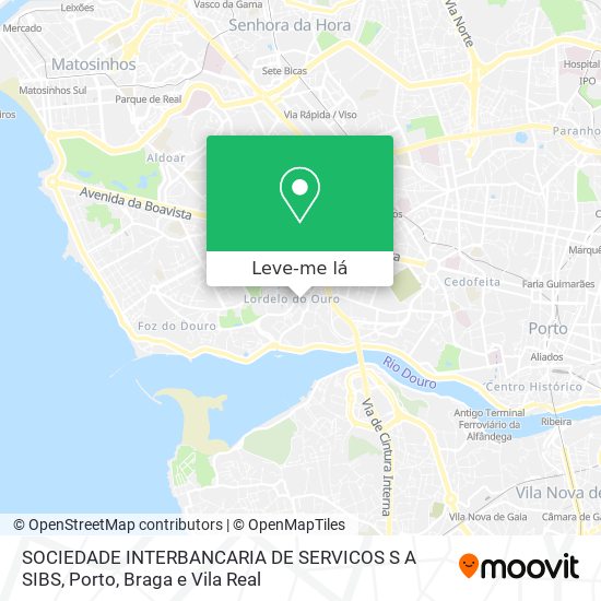 SOCIEDADE INTERBANCARIA DE SERVICOS S A SIBS mapa