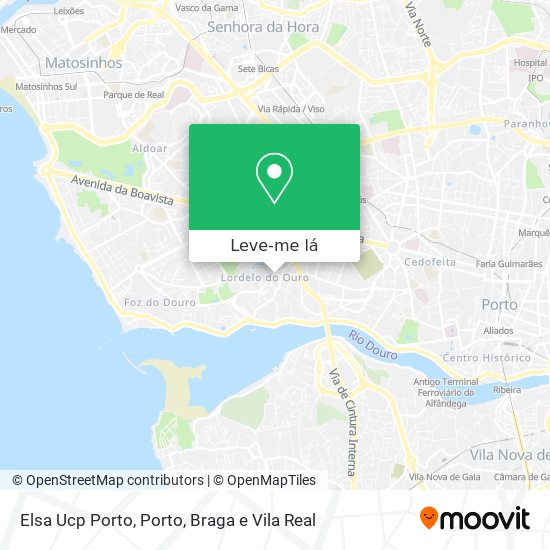 Elsa Ucp Porto mapa