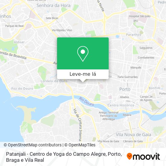 Patanjali - Centro de Yoga do Campo Alegre mapa